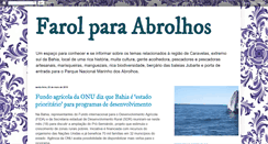 Desktop Screenshot of farolparaabrolhos.blogspot.com