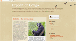Desktop Screenshot of expeditioncongo.blogspot.com