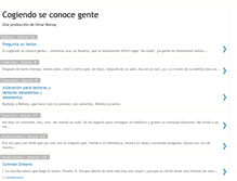 Tablet Screenshot of cogiendoseconocegente.blogspot.com