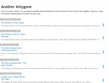 Tablet Screenshot of anotherantygone.blogspot.com