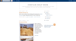 Desktop Screenshot of corvairhelpdesk.blogspot.com