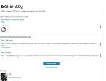 Tablet Screenshot of best-ia-blog.blogspot.com