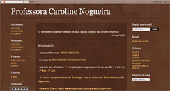 Desktop Screenshot of professoranogueira.blogspot.com