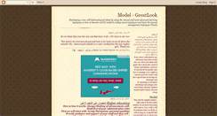 Desktop Screenshot of model-greatlook.blogspot.com