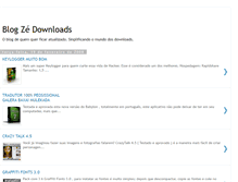 Tablet Screenshot of blogzedownloads.blogspot.com