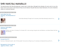 Tablet Screenshot of hans-raj-maharajji-sacha.blogspot.com