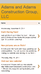 Mobile Screenshot of adamsandadamsconstruction.blogspot.com