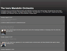 Tablet Screenshot of iversmandolinorchestra.blogspot.com