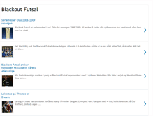 Tablet Screenshot of blackoutfutsal.blogspot.com