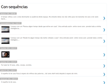 Tablet Screenshot of conse-quencias.blogspot.com