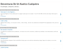 Tablet Screenshot of kuatico.blogspot.com