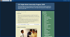 Desktop Screenshot of cscbrightminds2008.blogspot.com