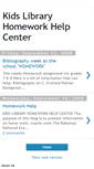 Mobile Screenshot of libraryhomeworkhelp.blogspot.com