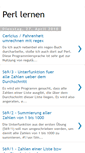 Mobile Screenshot of perl-lernen.blogspot.com
