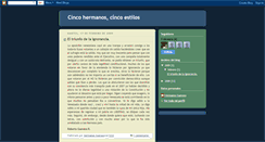 Desktop Screenshot of cincohermanoscincoestilos.blogspot.com