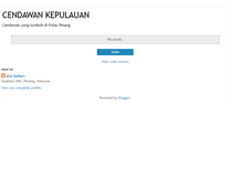 Tablet Screenshot of cendawankepulauan.blogspot.com