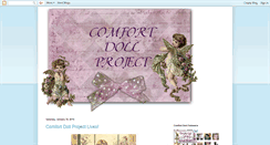 Desktop Screenshot of comfortdolls.blogspot.com