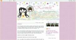 Desktop Screenshot of karmenie.blogspot.com