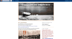 Desktop Screenshot of cheminstraverse.blogspot.com