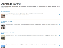 Tablet Screenshot of cheminstraverse.blogspot.com