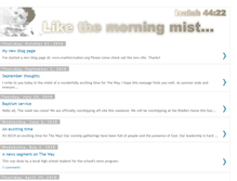 Tablet Screenshot of likethemorningmist.blogspot.com