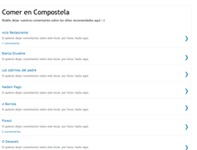 Tablet Screenshot of comerencompostela.blogspot.com