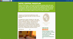 Desktop Screenshot of hotelcentralmazatlan.blogspot.com