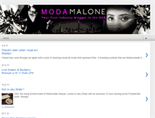 Tablet Screenshot of malonefashion.blogspot.com