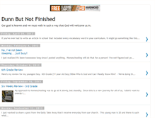 Tablet Screenshot of dunnbutnotfinished.blogspot.com