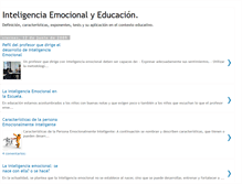 Tablet Screenshot of inteligenciaemocional-educacion.blogspot.com