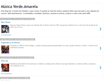 Tablet Screenshot of musicaverdeamarela.blogspot.com