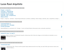 Tablet Screenshot of lucasrussiarquiteto.blogspot.com