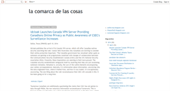 Desktop Screenshot of lacomarcadelascosas.blogspot.com