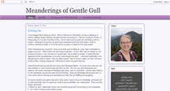 Desktop Screenshot of gentlegull.blogspot.com