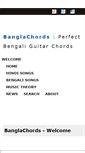 Mobile Screenshot of banglachords.blogspot.com