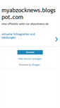 Mobile Screenshot of myabzocknews.blogspot.com