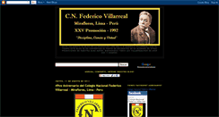 Desktop Screenshot of colegiofedericovillarreal.blogspot.com