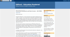 Desktop Screenshot of edpond.blogspot.com