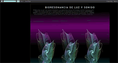 Desktop Screenshot of bioresonancia.blogspot.com