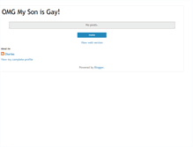 Tablet Screenshot of omgmysonisgay.blogspot.com