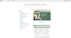 Desktop Screenshot of early-ell.blogspot.com