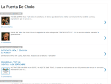 Tablet Screenshot of lapuertadecholo.blogspot.com