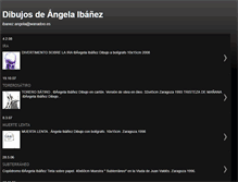 Tablet Screenshot of dibujoangelaibanez.blogspot.com