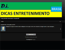 Tablet Screenshot of dicas-entretenimento.blogspot.com