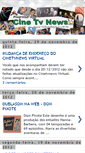 Mobile Screenshot of cinetvnewsvirtual.blogspot.com
