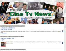 Tablet Screenshot of cinetvnewsvirtual.blogspot.com