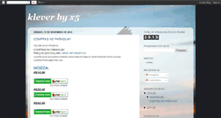 Desktop Screenshot of kleverbyx5.blogspot.com