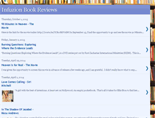 Tablet Screenshot of infuzionbookreviews.blogspot.com