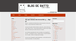 Desktop Screenshot of batto-blog.blogspot.com