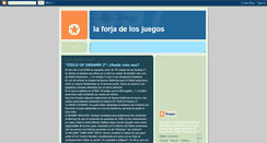 Desktop Screenshot of forjajuegos.blogspot.com